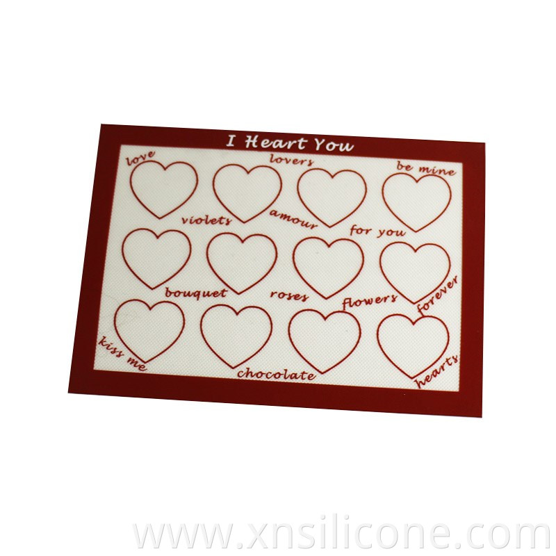 Silicone baking mat